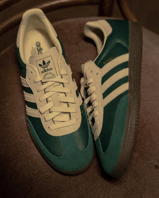 Step Up Your Sneaker Game with the adidas Samba OG “Collegiate Green/Cream”
