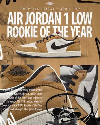 The Origin Story Continues: Jordan 1 Low "Rookie of the Year" arriving at Sam Tabak