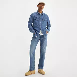 MEN'S LEVI'S 514 STRAIGHT FIT "MEDIUM WASH" 005141593