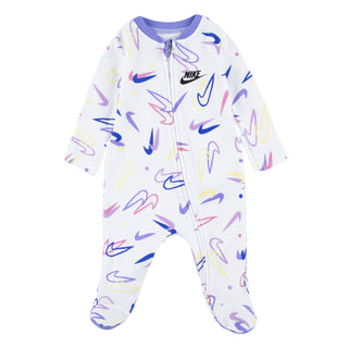 NIKE INFANT FOOTED COVERALL 'WHITE' 06J994-001