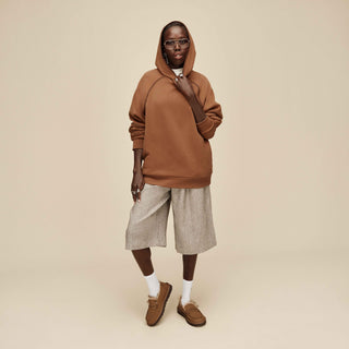 WOMEN'S UGG CLASSIC HOODIE 'CHESTNUT' 1158751-CHE