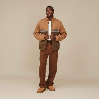 MEN'S UGG TASMAN TRACK JACKET 'CHESTNUT' 1171489-CHE