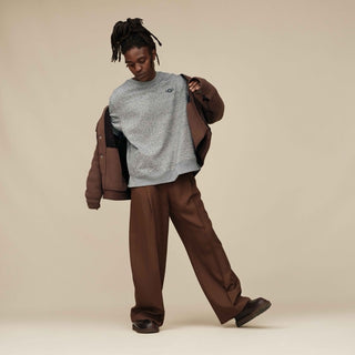 MEN'S UGG NYLES CREWNECK 'GREY HEATHER' 1172251-GRHE