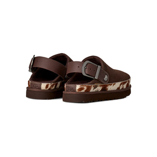 WOMEN'S UGG GOLDENSTAR WESTERN CLOG 'BURNT CEDAR' 1180250-BCDR