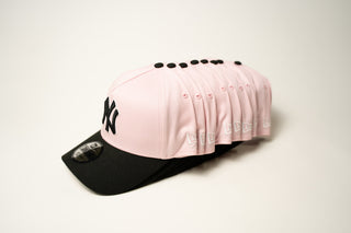 NEW ERA NY YANKEES 9FORTY A-FRAME 2 TONE PINK