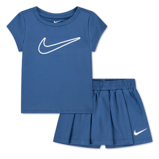 NIKE GIRLS ADPLAY SKORT SET 'MYSTIC NAVY' 26N049-C54