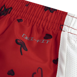 NIKE GIRLS CHERRY NK AOP TEMPO SET 'UNIVERSITY RED' 26N746-U10