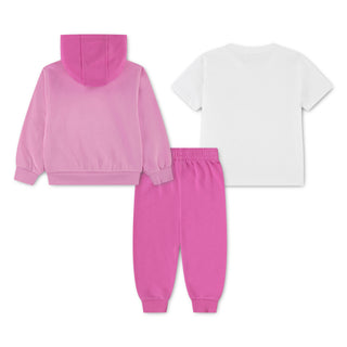 NIKE GIRLS 3 PIECE SUIT 'PLAYFUL PINK' 26P282-AFN