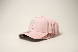 New Era 9Forty A-Frame Upside Down Los Angeles Dodgers Pink 2020 World Series Patch