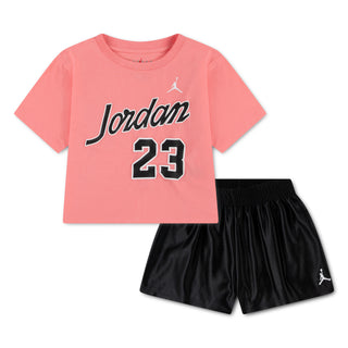JORDAN KIDS FLOWY SHORT SET 'BLACK' 35F658-023
