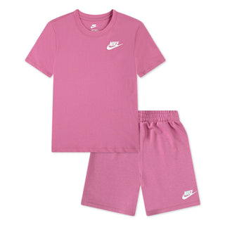 NIKE GIRLS CLUB LBR KNIT SHORT 'MAGIC FLAMINGO' 36M143-ACG
