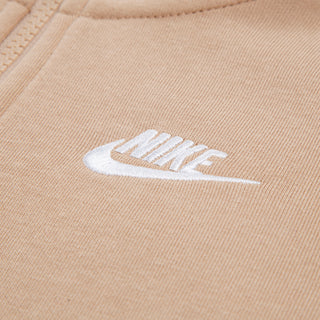 GIRLS NIKE WIDE LEG CLUB FLEECE SET 'HEMP' 36N265-X0L