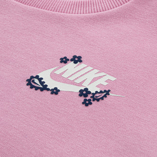 GIRLS NIKE CREW AND FLARE LEGGING SET 'MIDNIGHT NAVY' 36P283-U90