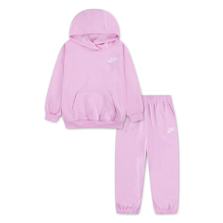 KIDS NIKE CLUB FLEECE SET 'PINK RISE' 36P403-AAH