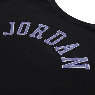 GIRLS JORDAN BLING FLEECE CREW 'BLACK' 45F195-023