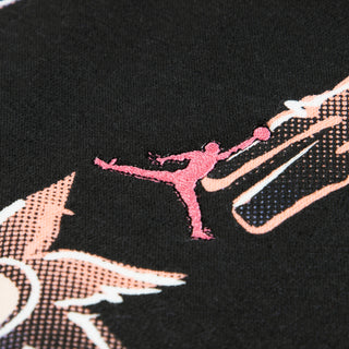 BOYS JORDAN THROWBACK PO HOODIE 'BLACK' 45F264-023