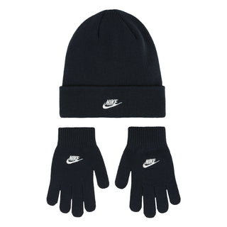 NIKE KIDS LRX FUTURA BEANIE SET 'BLACK' 4A2960-023