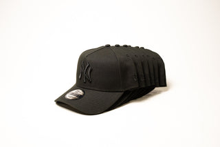 New Era 9Forty A Frame Snapback New York Yankees Triple Black/Black UV