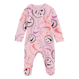 NIKE INFANT HAPPY ALL OVER PRINT SLEEPER 'PINK FOAM' 56J863-A9Y