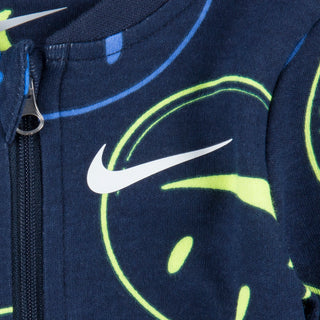 NIKE INFANT HAPPY ALL OVER PRINT SLEEPER 'MIDNIGHT NAVY' 56J863-U90