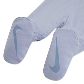 NIKE BABY ESSENTIALS FOOTED COVERALL 'GHOST' 56K729-BAD
