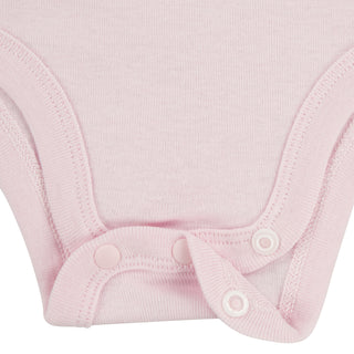 NIKE INFANT LONG SLEEVE 3PC BODYSUIT "PINK" 56K734-A9Y