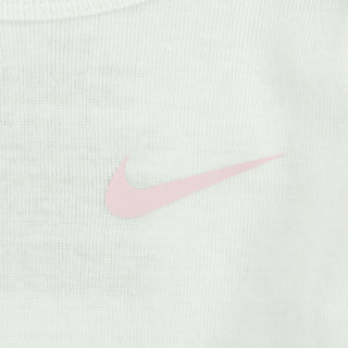 NIKE INFANT LONG SLEEVE 3PC BODYSUIT "PINK" 56K734-A9Y