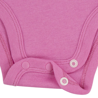 NIKE INFANT LONG SLEEVE 3PC BODYSUIT "PINK" 56K734-A9Y
