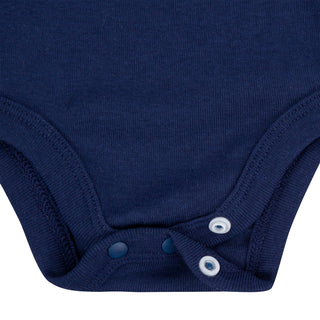 NIKE INFANT LONG SLEEVE 3PC BODYSUIT 'MIDNIGHT NAVY' 56K734-U90