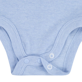 NIKE INFANT LONG SLEEVE 3PC BODYSUIT 'MIDNIGHT NAVY' 56K734-U90