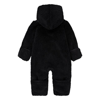 INFANT NIKE HOODED SHERPA COVERALL 'BLACK' 56L638-023