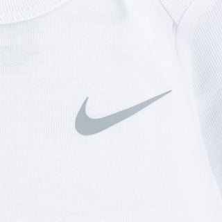 NIKE INFANT 3 PACK LONG SLEEVE BODYSUIT 'DARK GREY HEATHER' 56M164-042