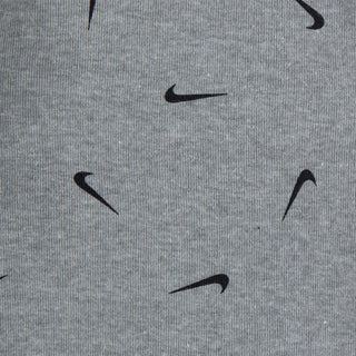 NIKE INFANT 3 PACK LONG SLEEVE BODYSUIT 'DARK GREY HEATHER' 56M164-042