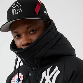 ALPHA INDUSTRIES NEW YORK YANKEES PARKA JACKET "BLACK" 60684010