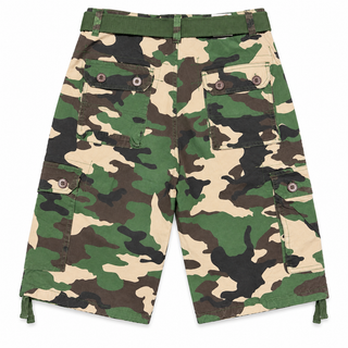 MEN'S PJ MARK CARGO SHORTS "WOODLAND CAMO"