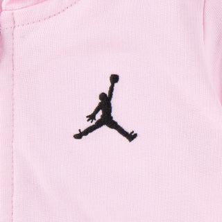 JORDAN INFANT HOODED COVERALL 'PINK FOAM' 65D335-A9Y