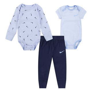 NIKE TODDLER 3 PIECE SET 'COBALT BLISS HEATHER' 66M165-BG6