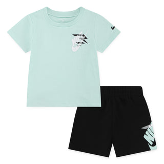 NIKE 3BRAND KIDS 2 PIECE ICON DUO SET 'MINT FOAM' 6Q0616-E6D