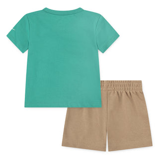 NIKE 3BRAND KIDS 2 PIECE SET 'ATOMIC TEAL' 6Q0858-F88