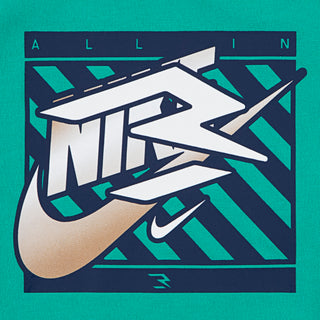 NIKE 3BRAND KIDS 2 PIECE SET 'ATOMIC TEAL' 6Q0858-F88