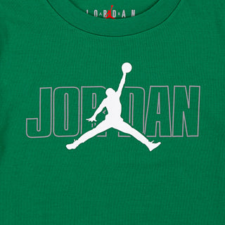 JORDAN KIDS STACKED 2pc SET "GREEN" 75D767-G2H