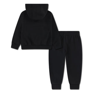 KIDS NIKE FULL ZIP CLUB FLEECE SET 'BLACK' 76L445-023