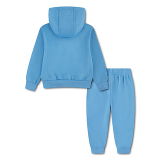 KIDS NIKE FULL ZIP CLUB FLEECE SET 'UNCRUSHED' 76L445-UNC