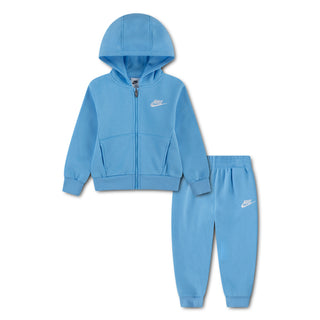 KIDS NIKE FULL ZIP CLUB FLEECE SET 'UNCRUSHED' 76L445-UNC