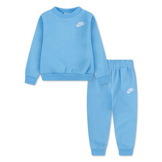 KIDS NIKE 2 PIECE CREW SET 'BLUE' 76M877-UR2