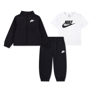 KIDS NIKE 3 PIECE TRICOT SET 'BLACK' 76N523-023
