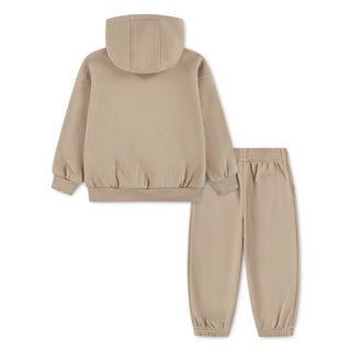 KIDS NIKE CLUB FLEECE PO SET 'LINEN' 76P403-JCR