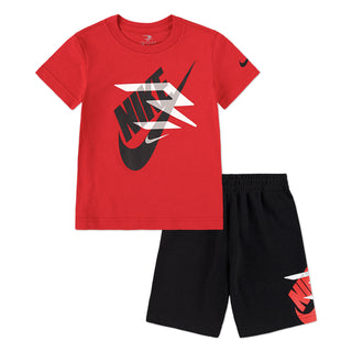 KIDS NIKE 3BRAND 2 PIECE SET 'UNIVERSITY RED' 7Q0615-U10