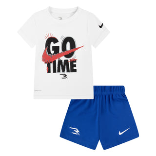 NIKE 3BRAND KIDS RWB LITTLES GO TIME 'WHITE' 7Q0628-001