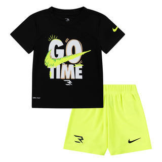 NIKE 3BRAND KIDS RWB LITTLES GO TIME 'BLACK' 7Q0628-023